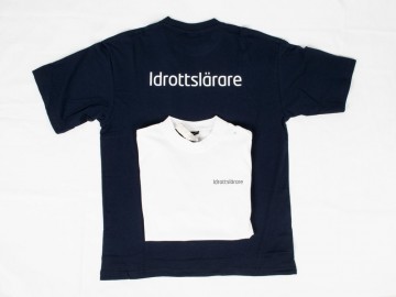 T-Shirt inkl. tryck ”Idrottslärare”